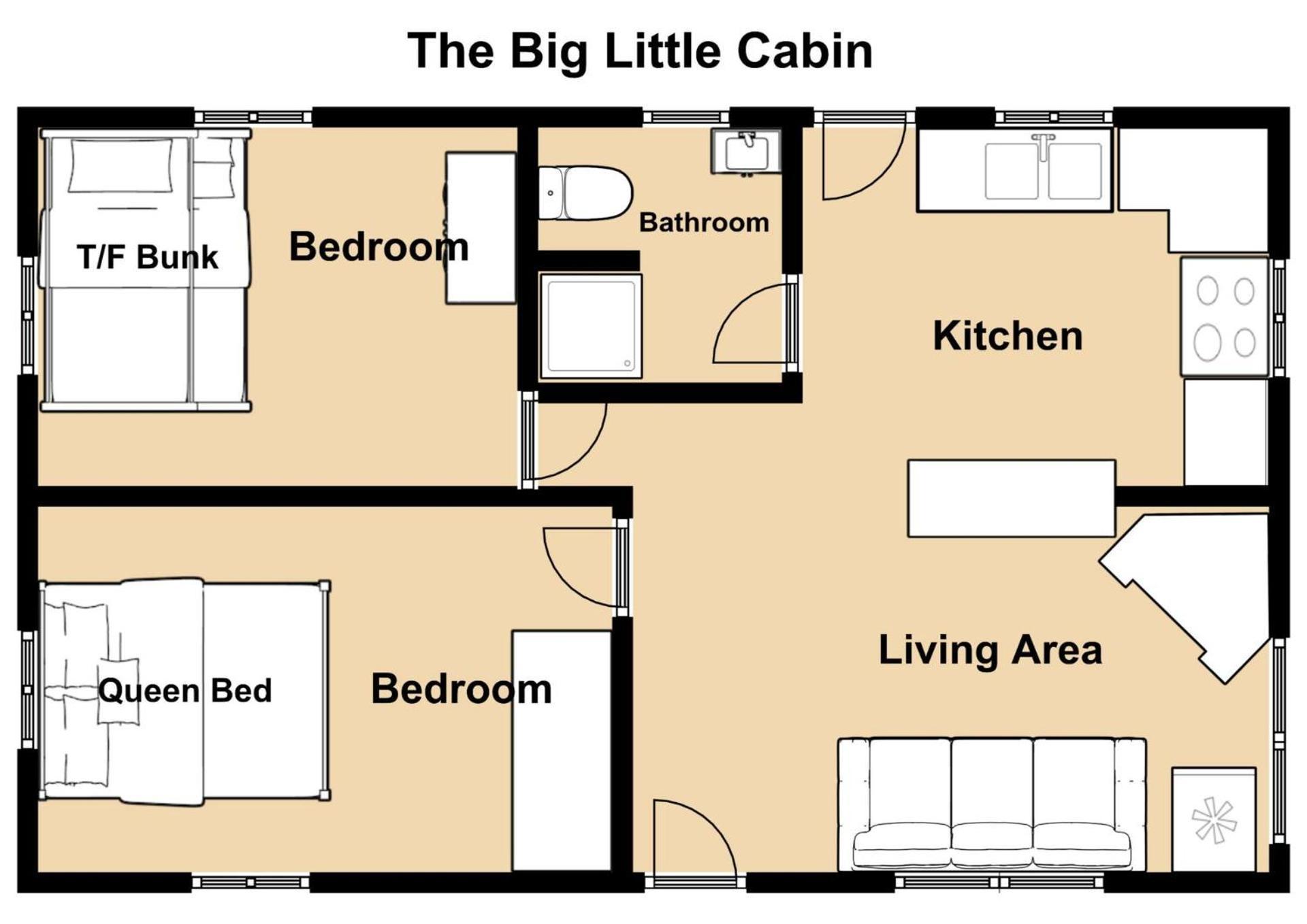 The Big Little Cabin - Hot Tub & Playground Далонега Екстериор снимка